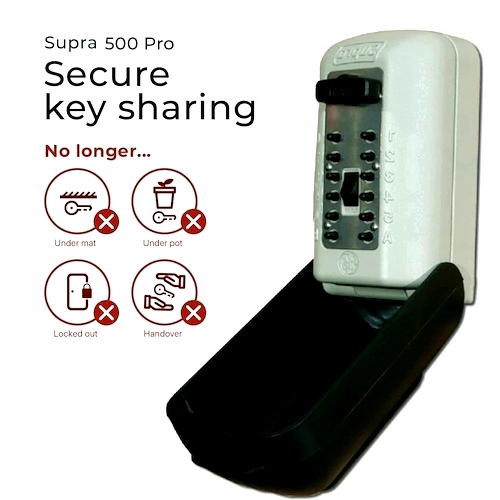 GE500,Schlüsselbox mit zahlencode - Schlüsselbox für milchkasten